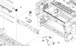 302F908250 З/ч KYOCERA Накладка площадки отделения 302F908250