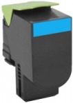 80C0X20/80C8XC0/80C8XCE LEXMARK Картридж Lexmark CX510  4K Голубой Return Program