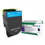 71B5HC0/71B0H20 LEXMARK Тонер-Картридж Lexmark голубого цвета повышенной емкости (в рамках программы