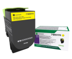 71B5HY0/71B0H40 LEXMARK Тонер-Картридж Lexmark жёлтого цвета повышенной емкости (в рамках программы