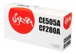 SACE505A/CF280A Картридж SAKURA CE505A/CF280A для HP Laserjet 400M/401DN P2035/P205, LJ M425, черный