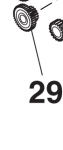 NGERH1572FCZZ шестерня 21/15T ARM550-700
