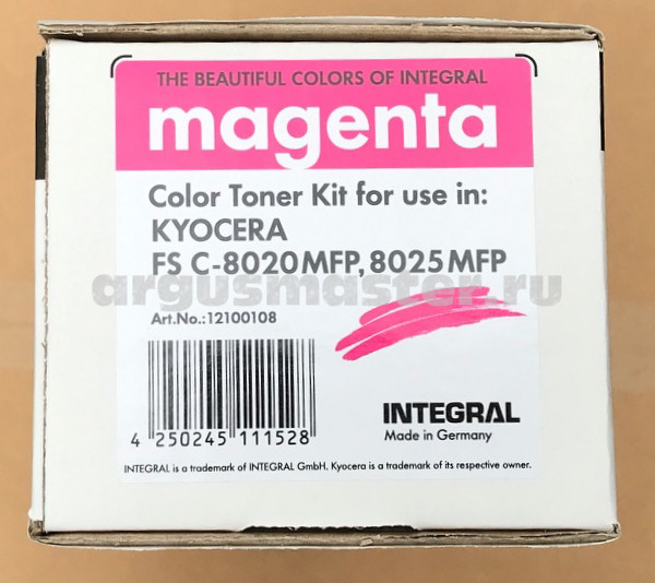 Тонер-Картридж- (IN-TK895M)совместимые с KYOCERA Для МФУ INTEGRAL