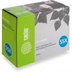 CS-CE255XS Тонер Картридж Cactus CS-CE255XS черный для HP LJ P3015